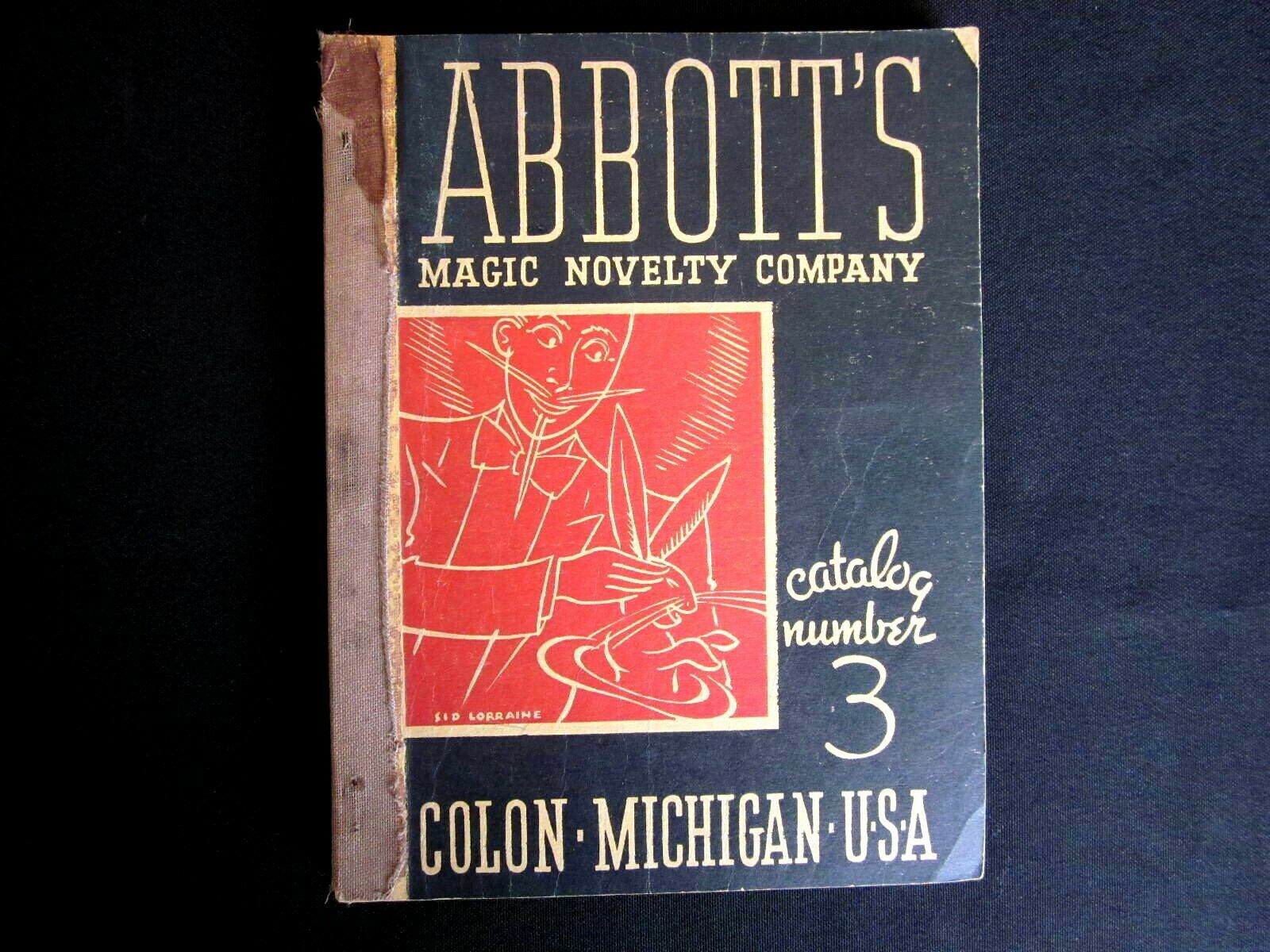 1920's Colon Michigan Abbott's Magic Novelty Co. Magicians Supply Catalog Rare